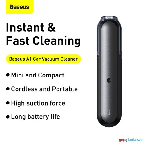 Baseus A1 4000pa Vacuum Cleaner Dark Space Black